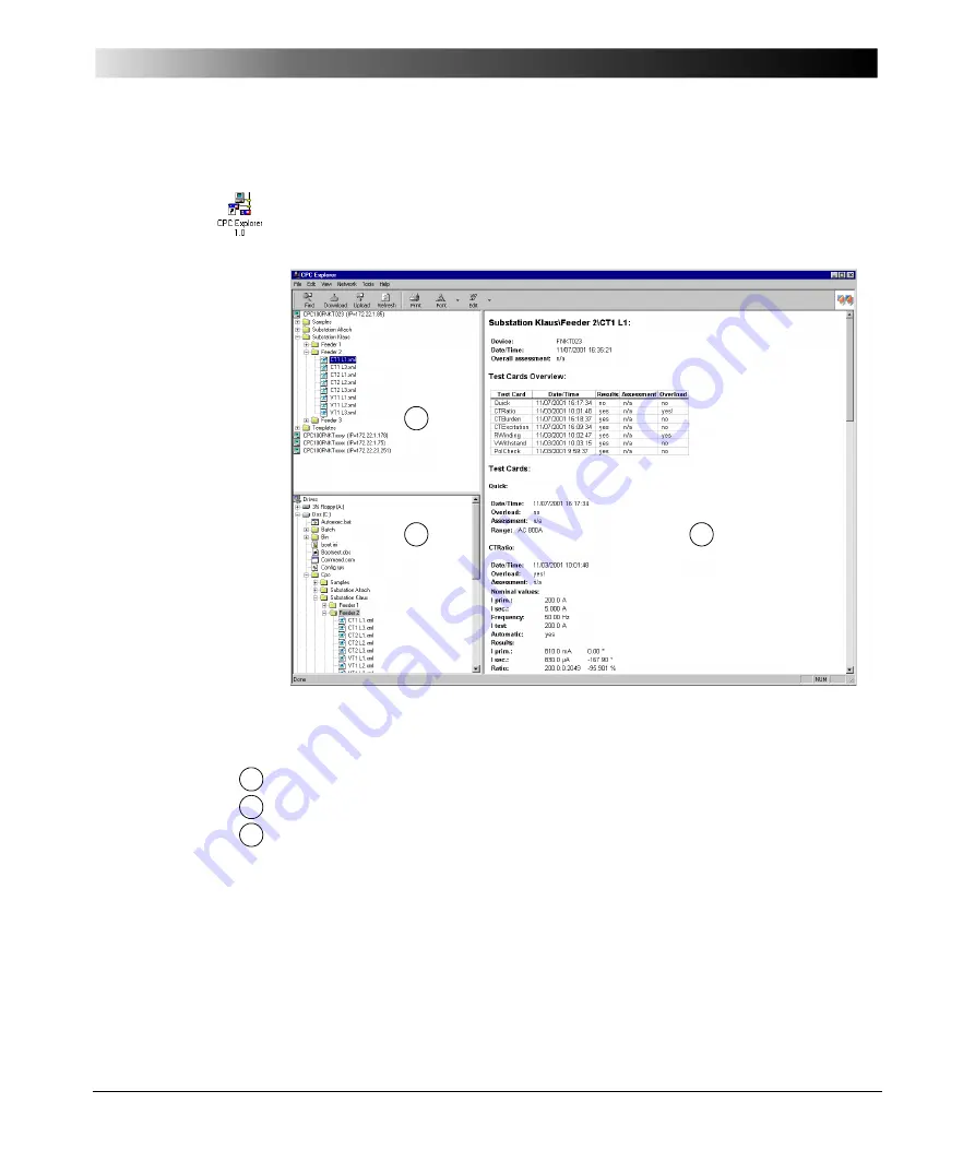 Omicron CPC 100 Reference Manual Download Page 289