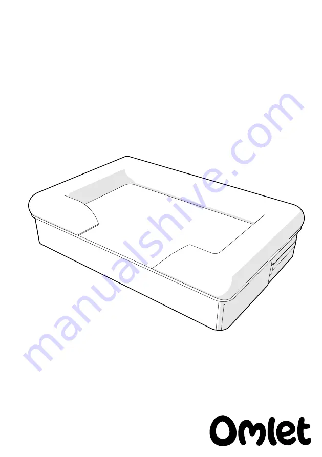 Omlet BOLSTER BED Manual Download Page 1