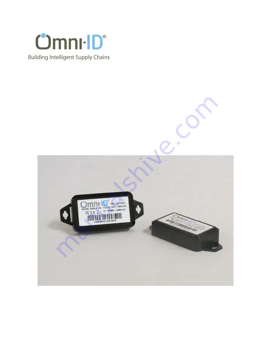 Omni-ID Power 100 User Manual Download Page 1