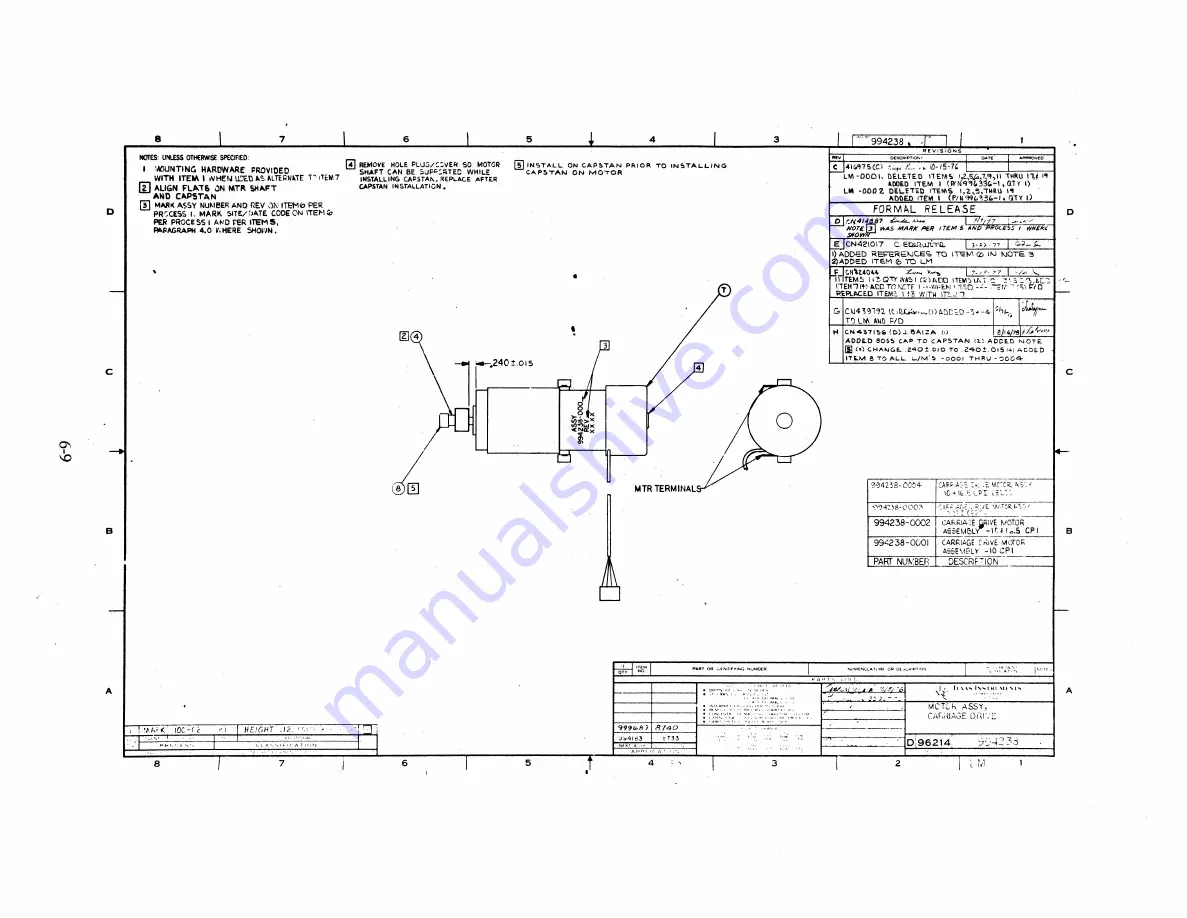 Omni 820 KSR Maintenance Manual Download Page 151