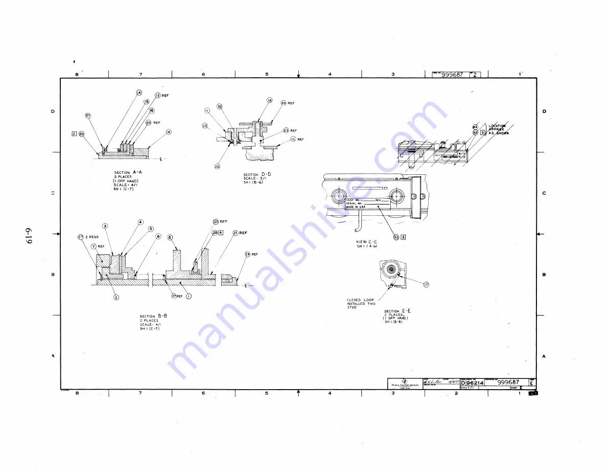 Omni 820 KSR Maintenance Manual Download Page 199