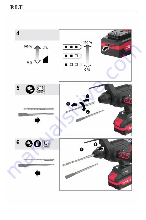 P.I.T. PBH20H-22B/1 Manual Download Page 4