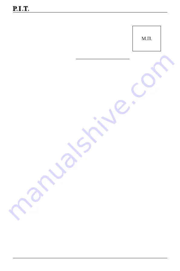 P.I.T. PBH20H-22B/1 Manual Download Page 22