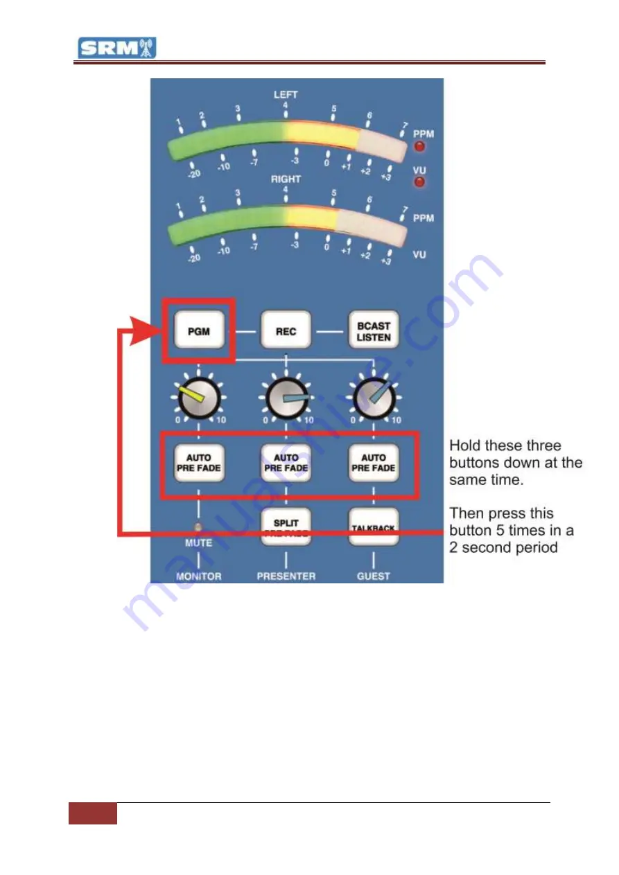 P-Squared SRM Operation Manual Download Page 42