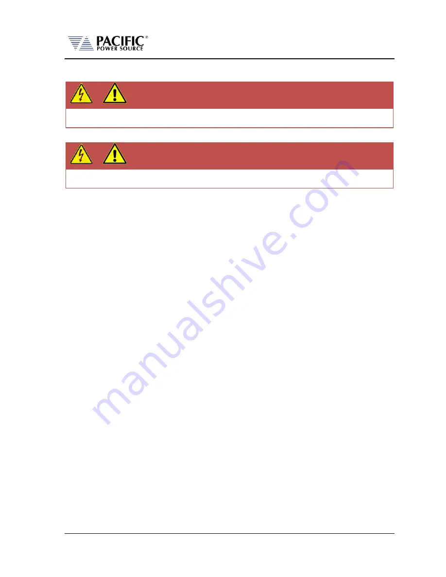 Pacific Power Source LMX Series Operation Manual Download Page 86