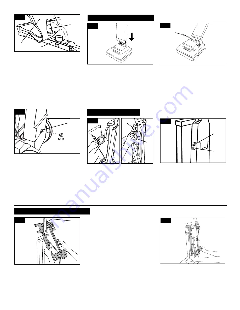 Pacific Upright Vacuum Cleaner Operating Instructions Manual Download Page 4