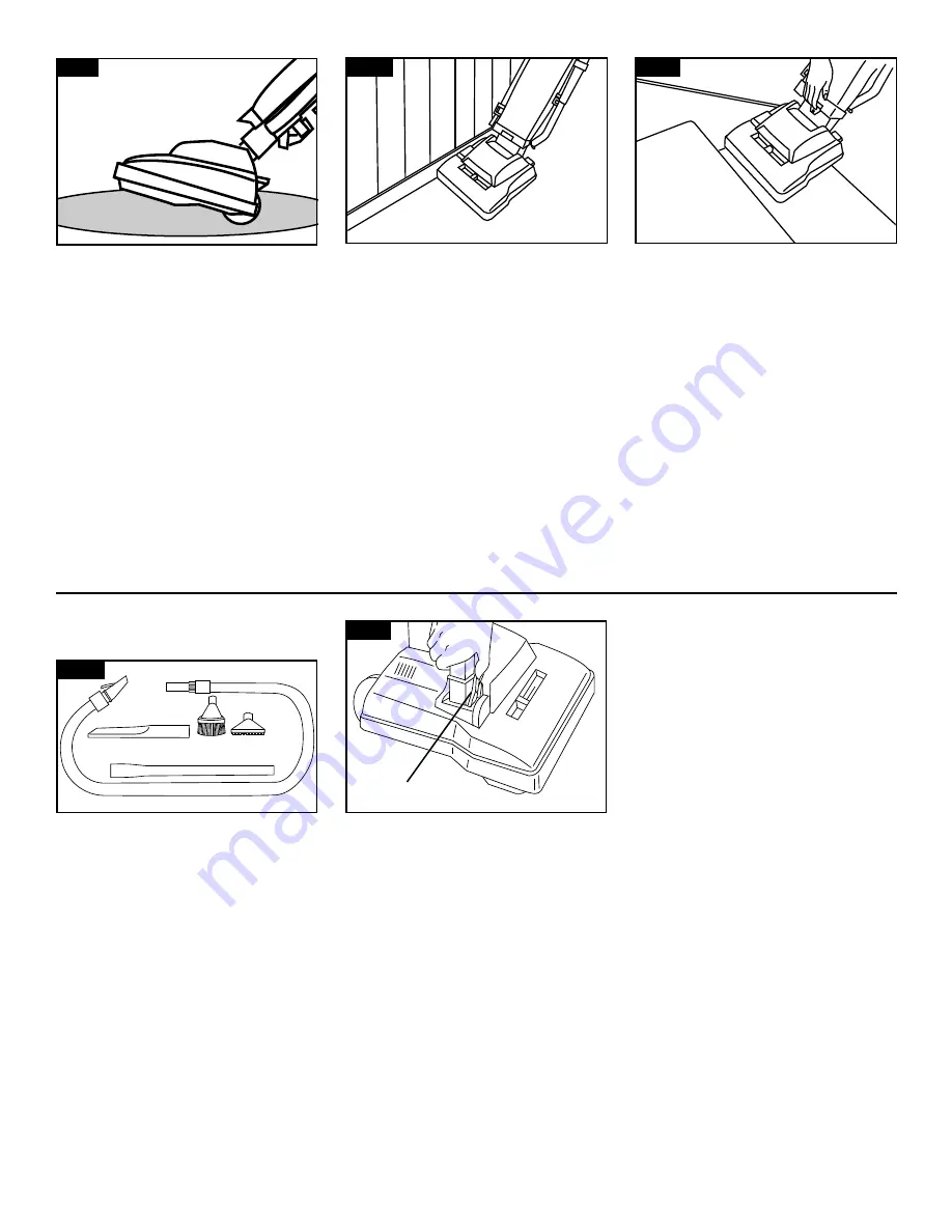 Pacific Upright Vacuum Cleaner Operating Instructions Manual Download Page 8