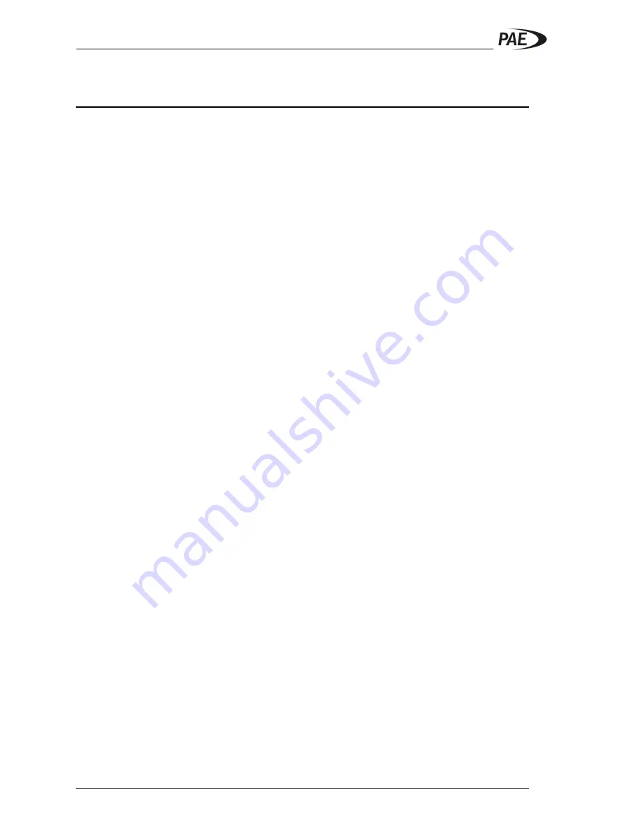 PAE T6M Service Manual Download Page 9