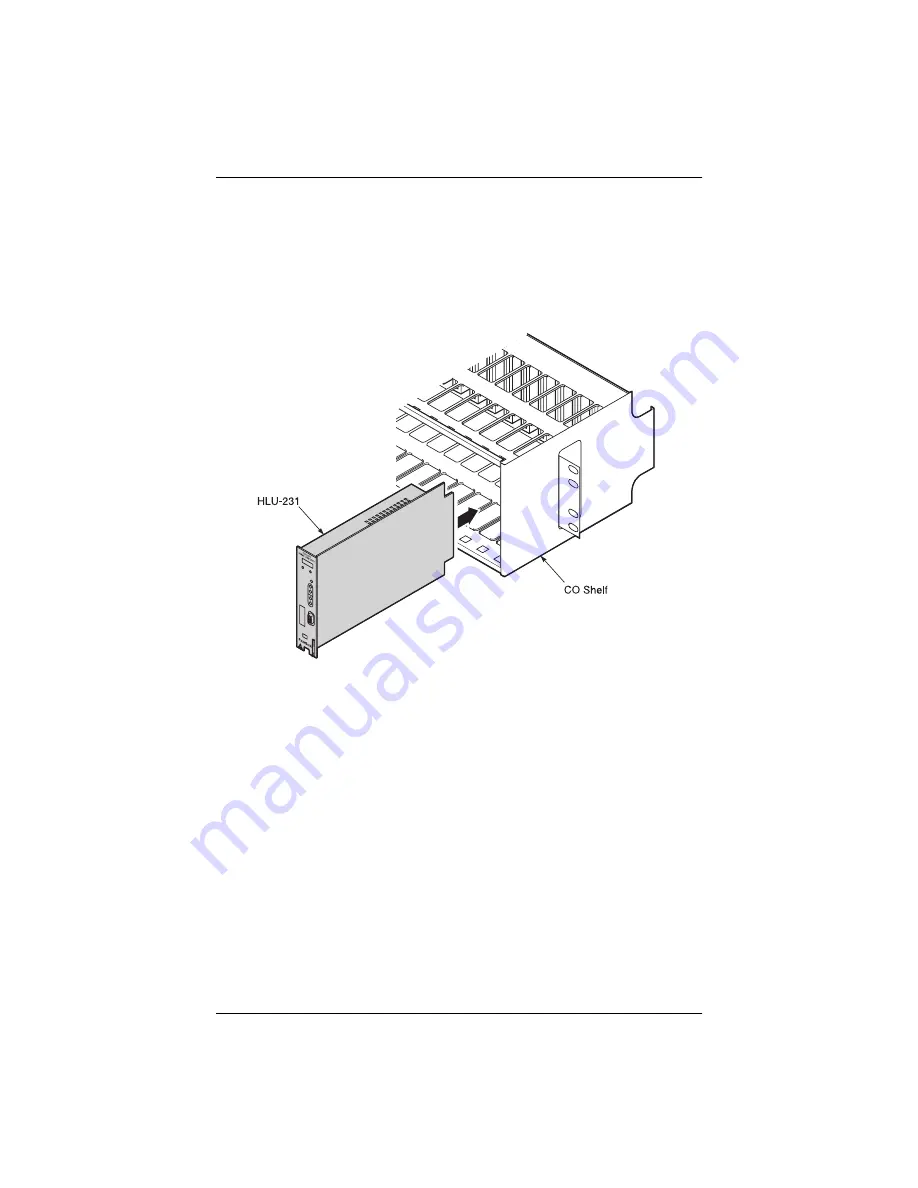 PairGain HLU-231 Quick Installation Manual Download Page 7