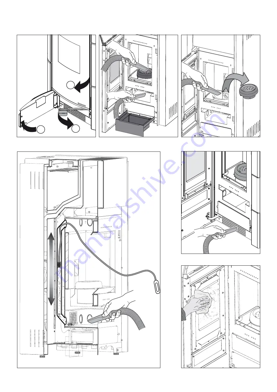 Palazzetti ECOFIRE ANNA U.S. PRO2 Description / Cleaning / Technical Data Download Page 9