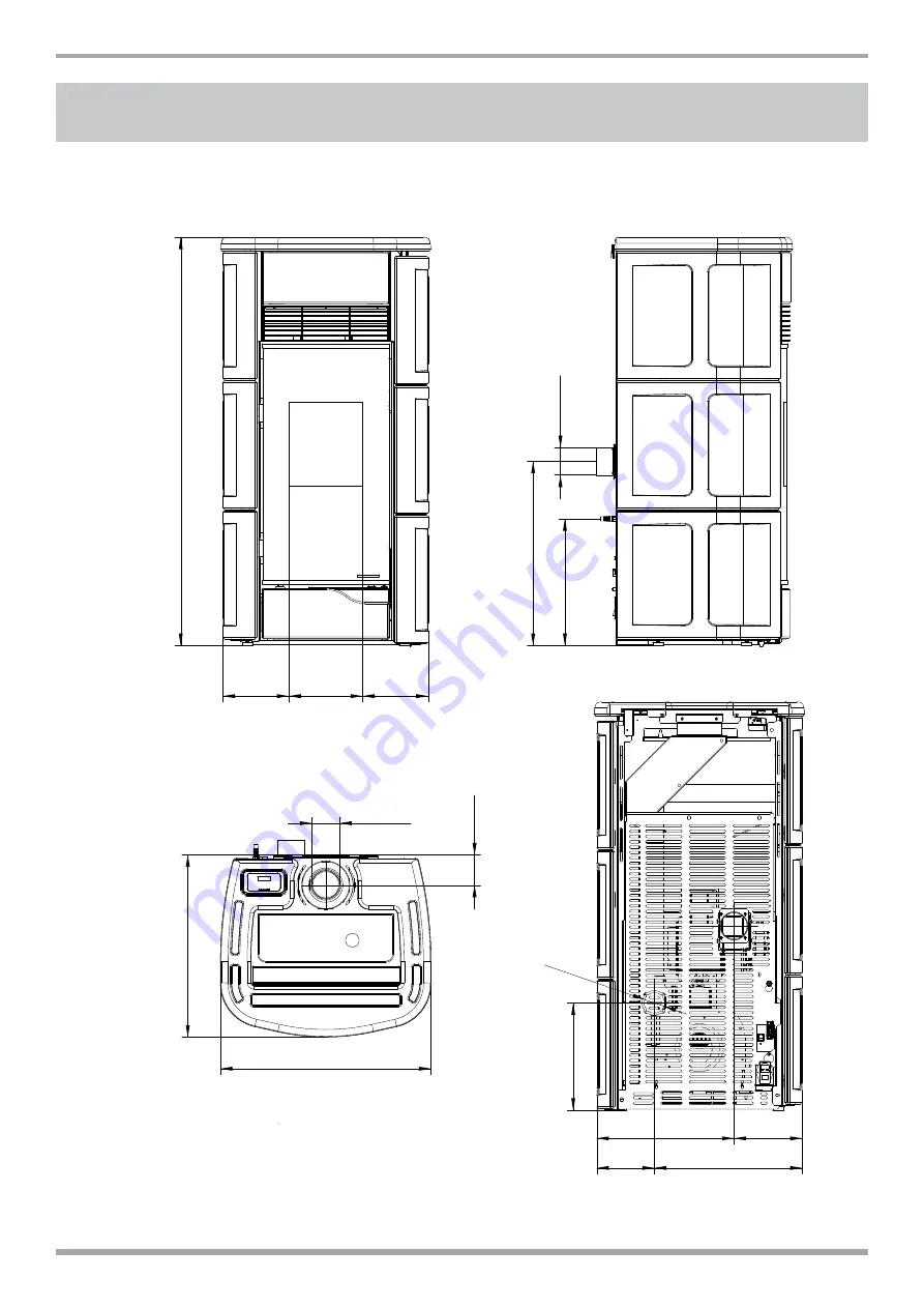 Palazzetti ECOFIRE ANNA U.S. PRO2 Description / Cleaning / Technical Data Download Page 11