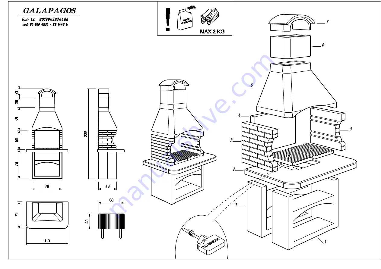 Palazzetti GALAPAGOS Instructions Download Page 5