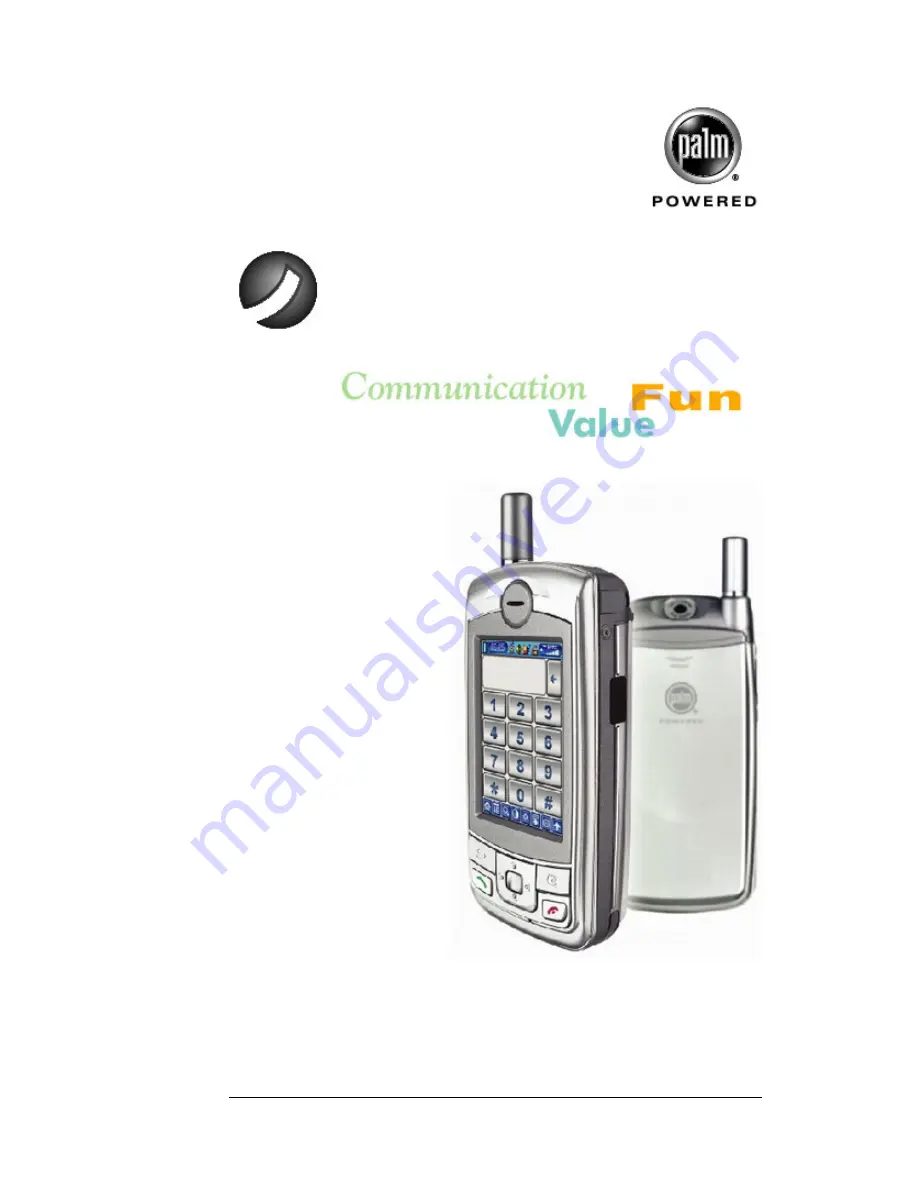 Palm Xplore G18 Quick Manual Download Page 1