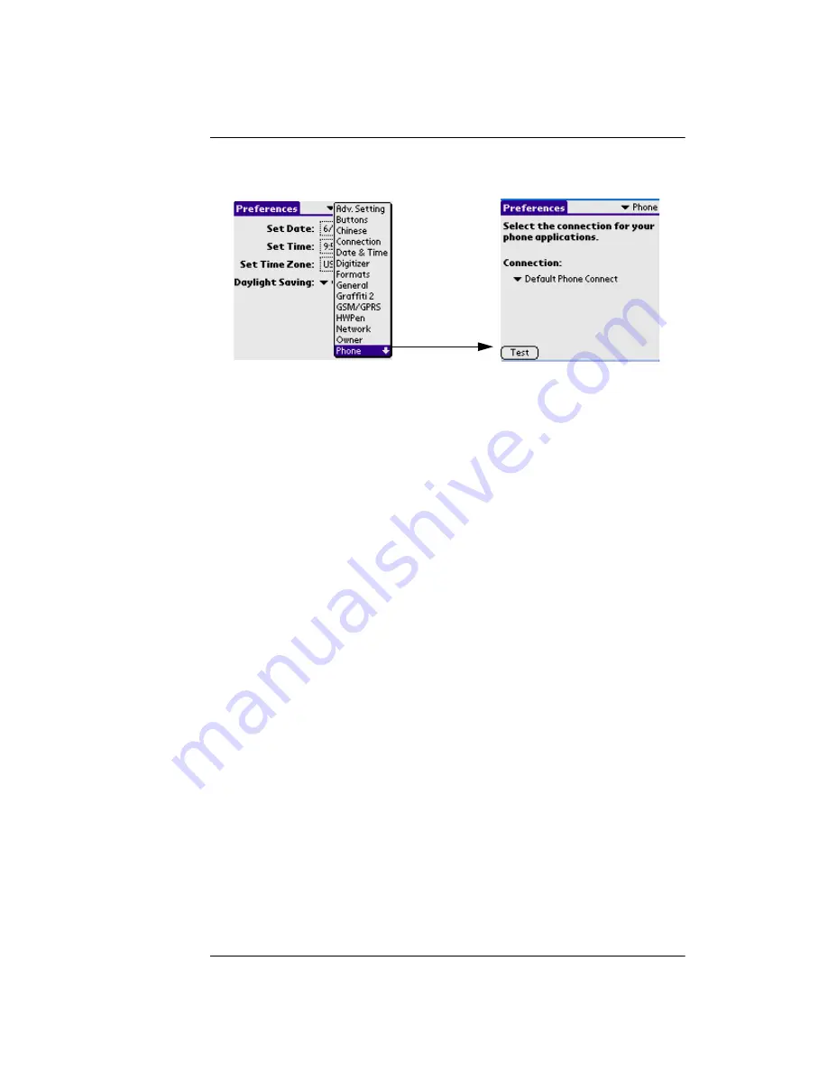 Palm Xplore G18 Quick Manual Download Page 53