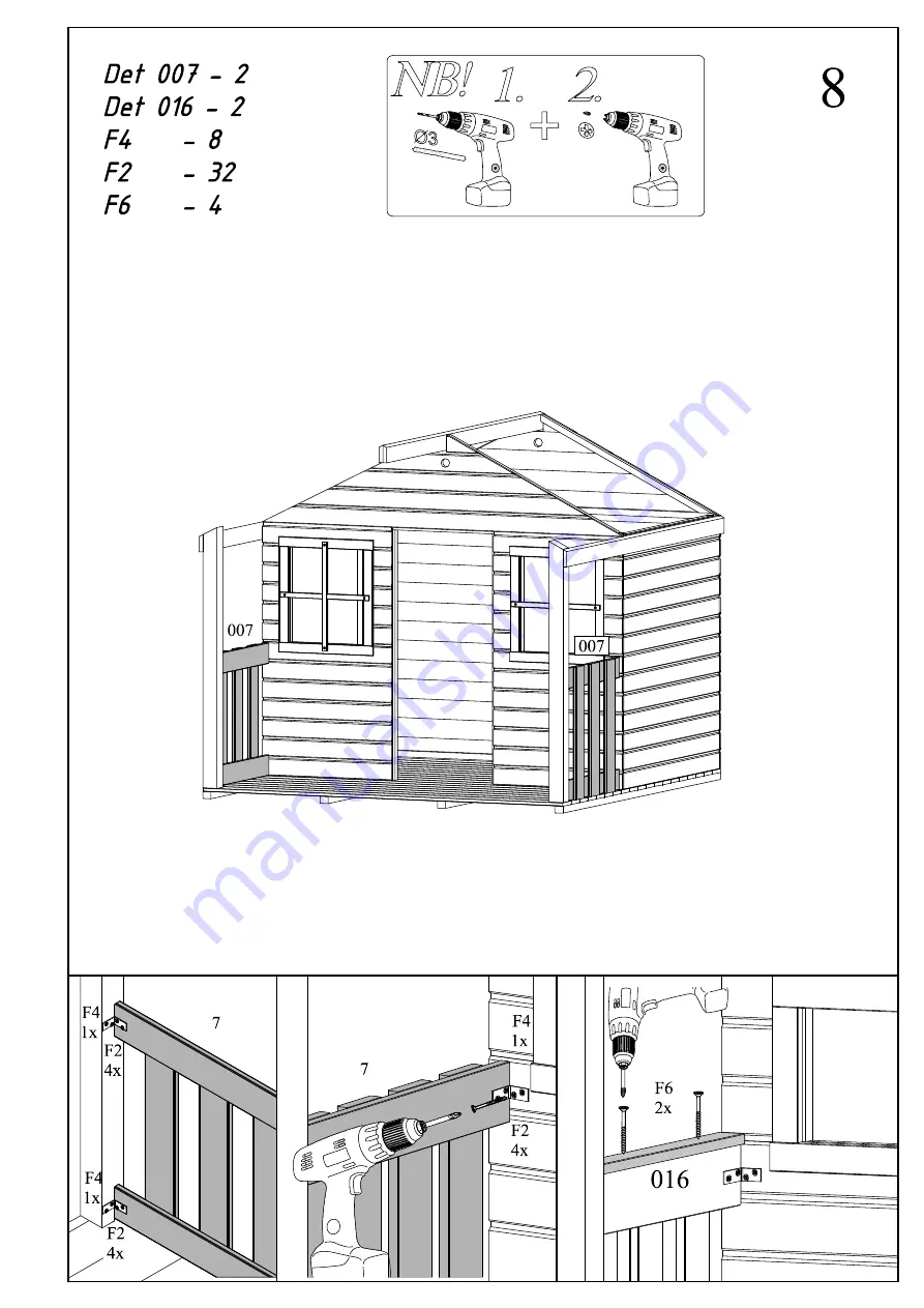 Palmako Felix Assembly, Installation And Maintenance Manual Download Page 74