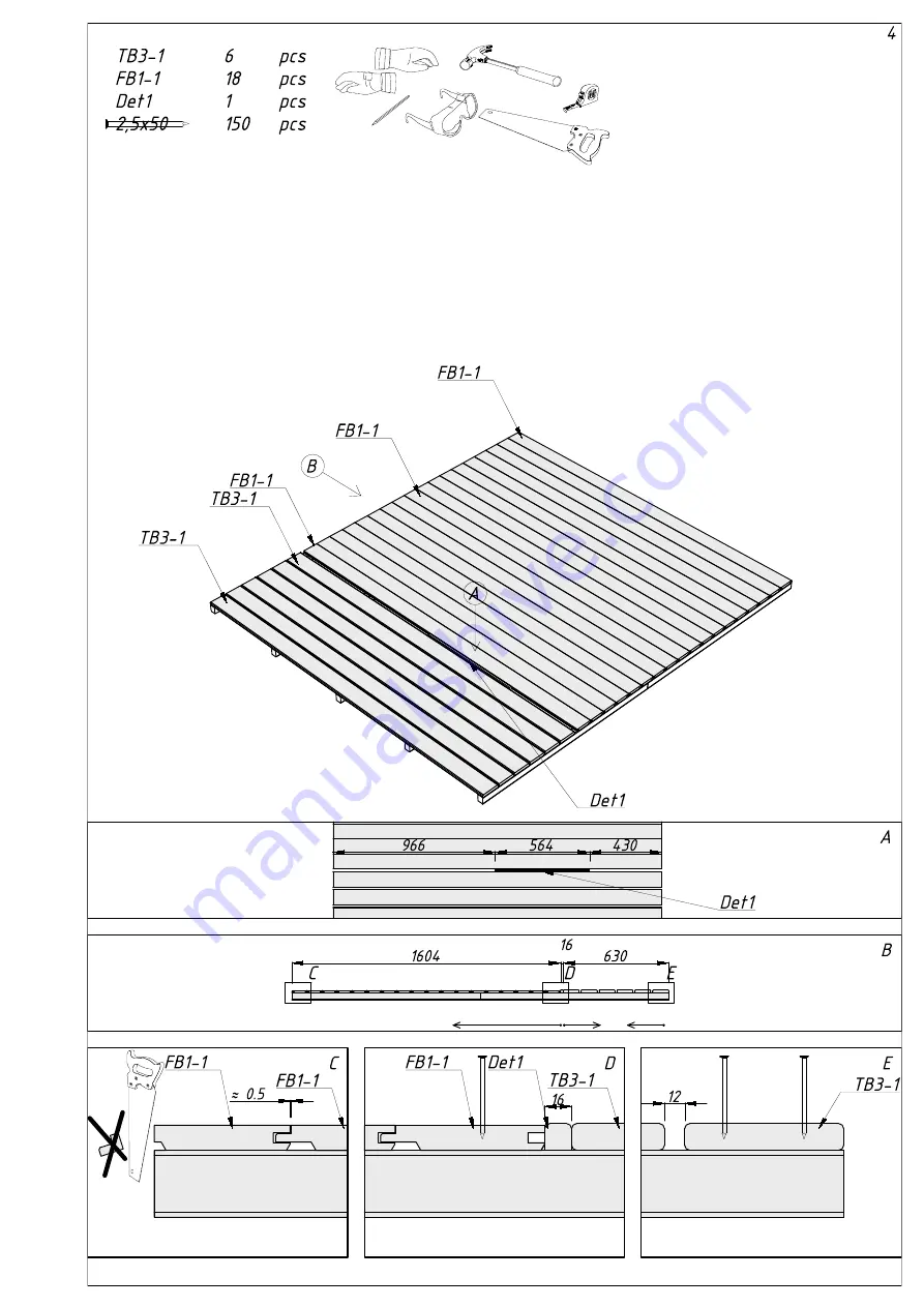 Palmako Harry Assembly, Installation And Maintenance Manual Download Page 74