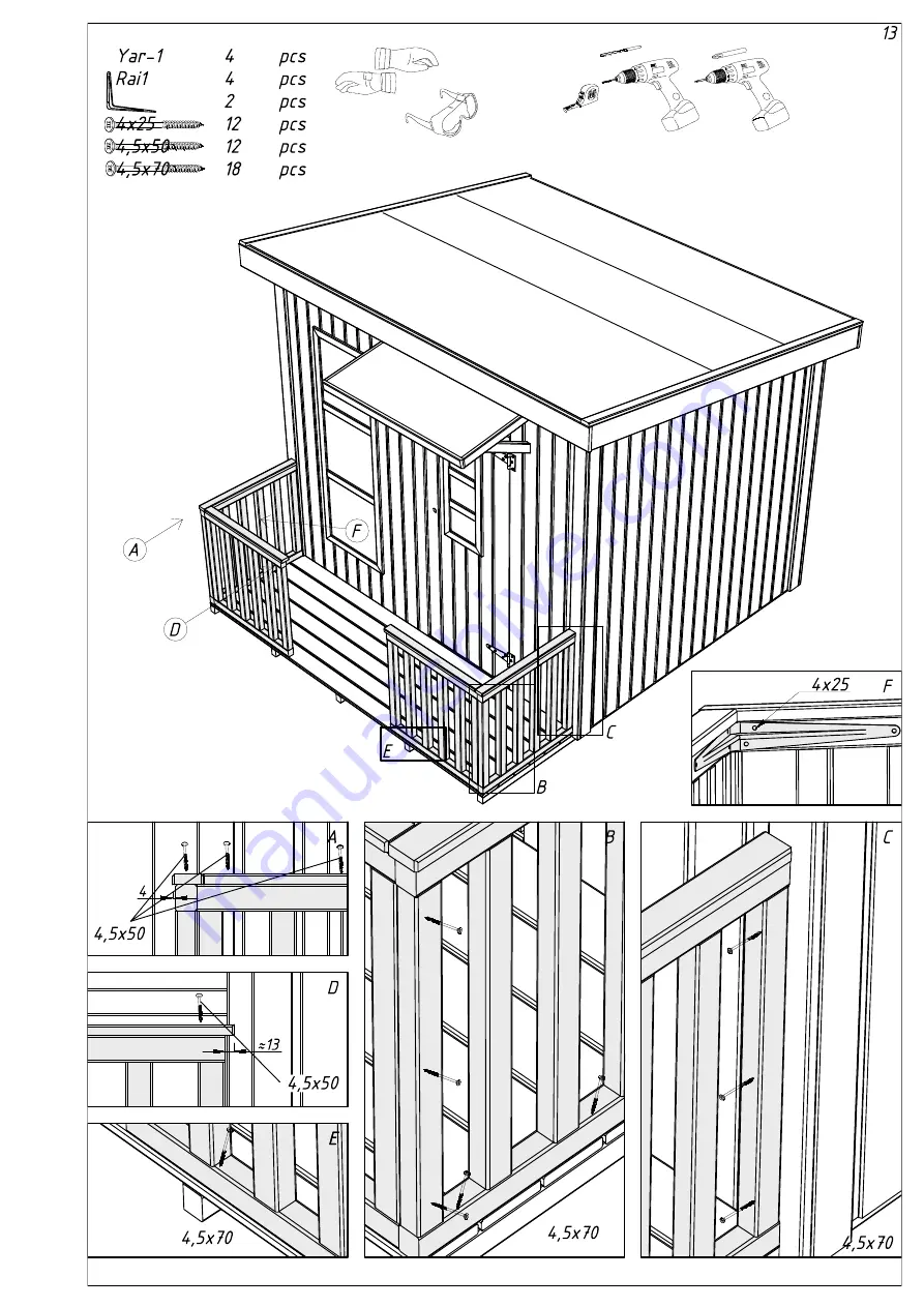 Palmako Harry Assembly, Installation And Maintenance Manual Download Page 83