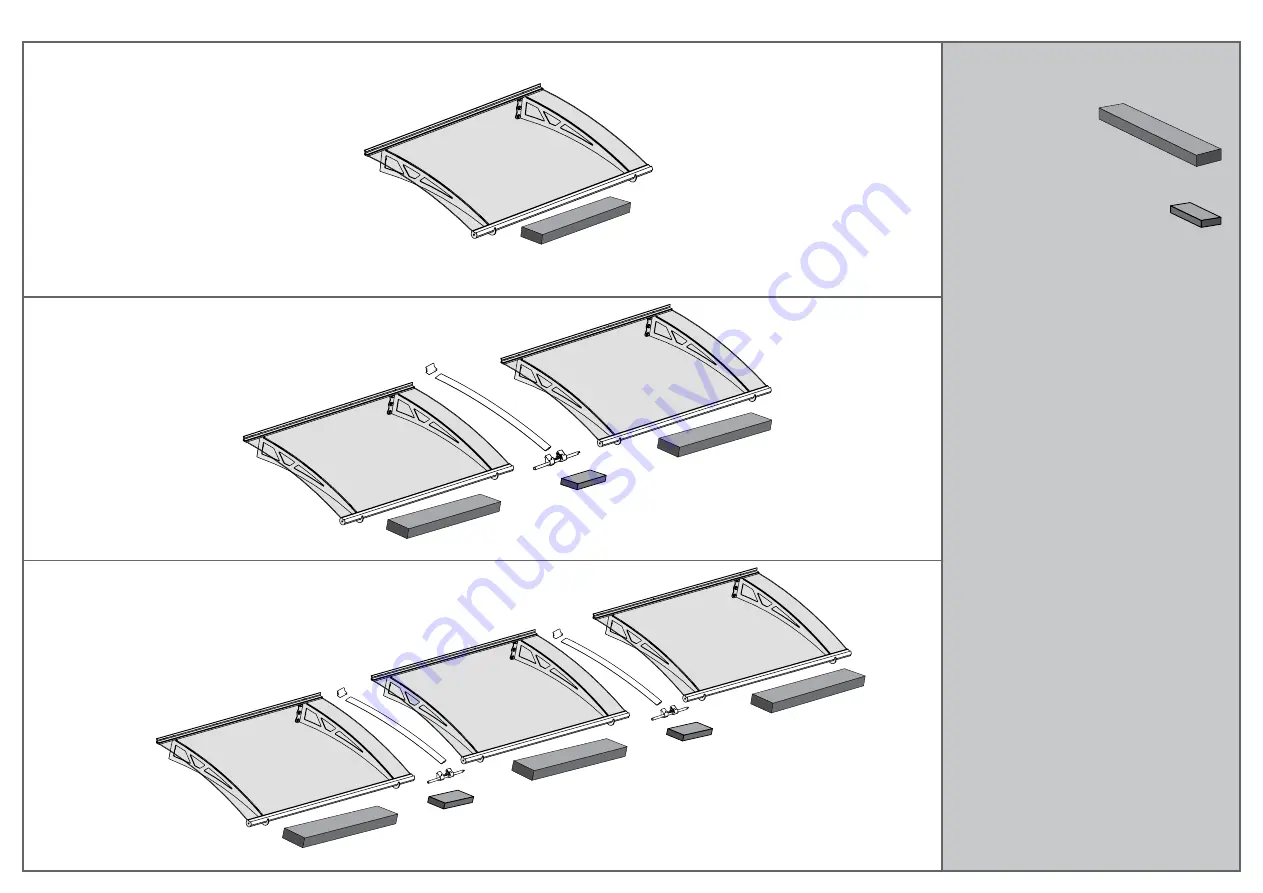 Palram ALTAIR 1500 Installation Instructions Manual Download Page 2