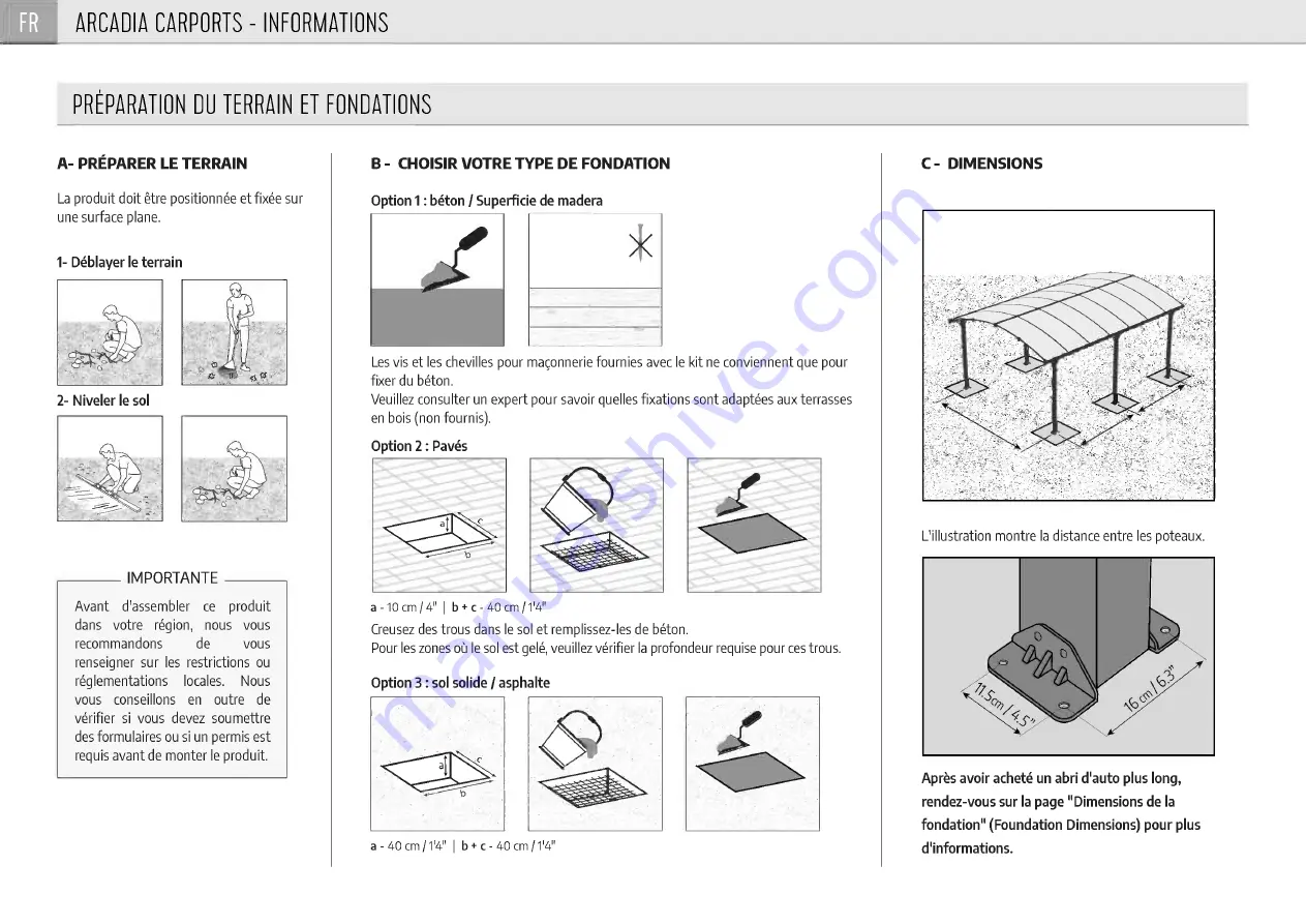 Palram canopia ARCADIA Series How To Assemble Download Page 12