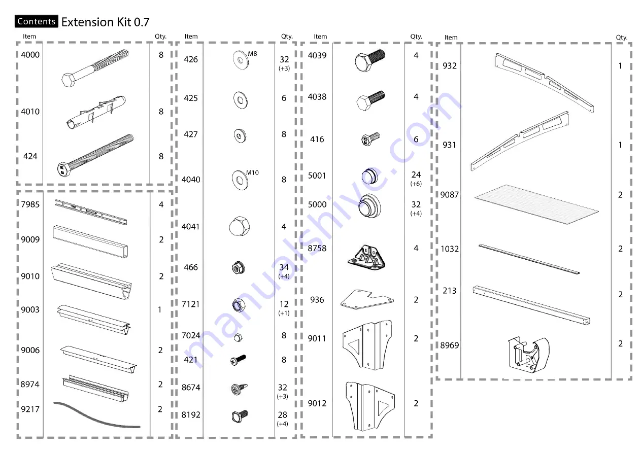 Palram canopia ARCADIA Series How To Assemble Download Page 31