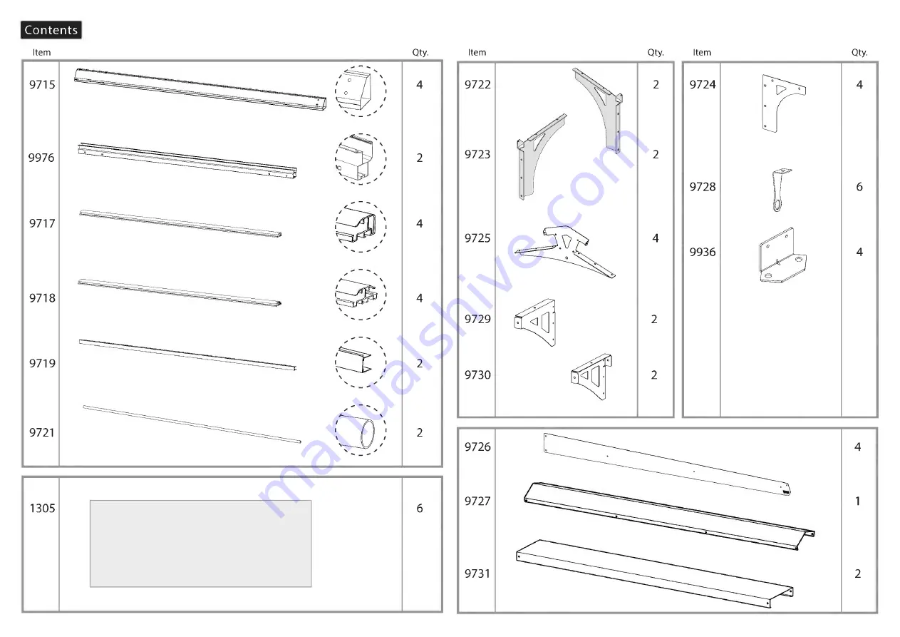 Palram CANOPIA AUSTIN 24x18/1.8x2.4 How To Assemble Download Page 26