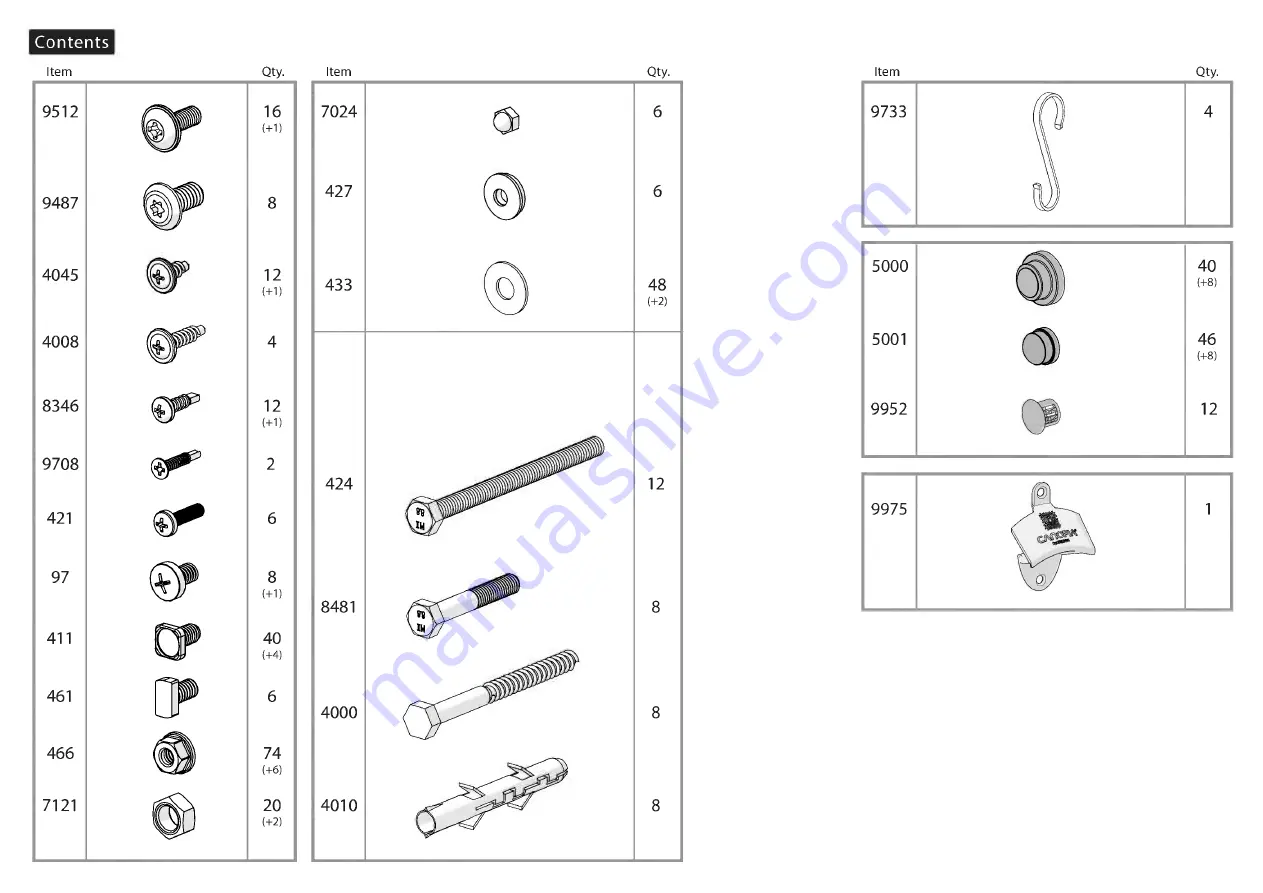 Palram CANOPIA AUSTIN 24x18/1.8x2.4 How To Assemble Download Page 27