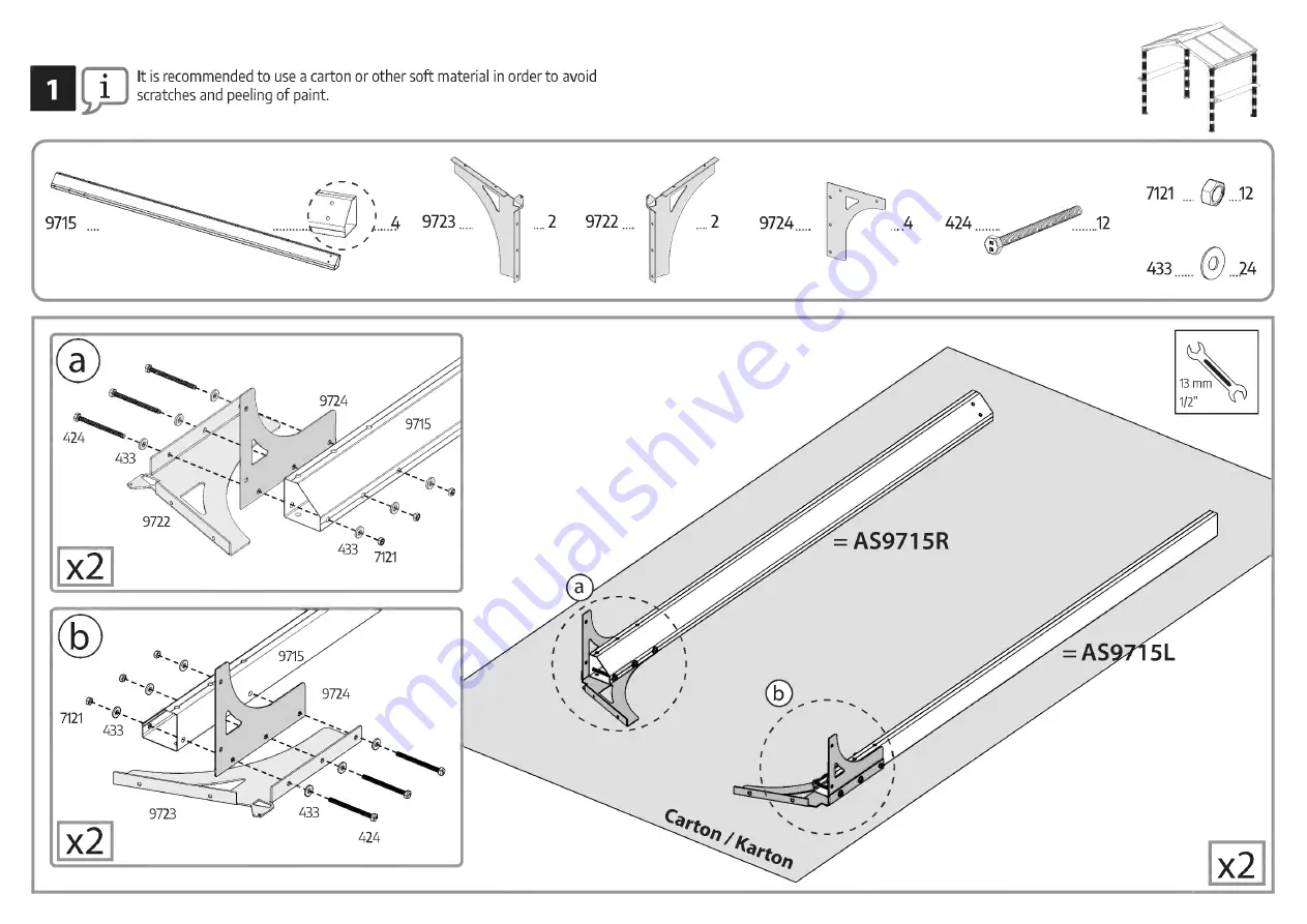 Palram CANOPIA AUSTIN 24x18/1.8x2.4 Скачать руководство пользователя страница 28