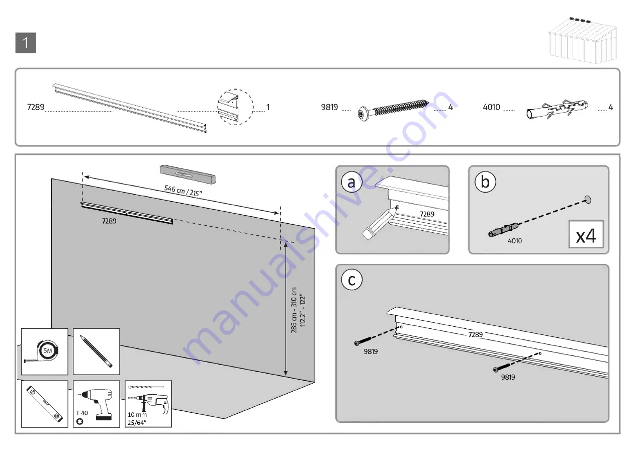 Palram CANOPIA SANREMO 10x18/3x5.46 Скачать руководство пользователя страница 52