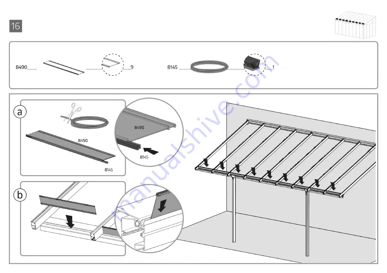 Palram CANOPIA SANREMO 10x18/3x5.46 Скачать руководство пользователя страница 67