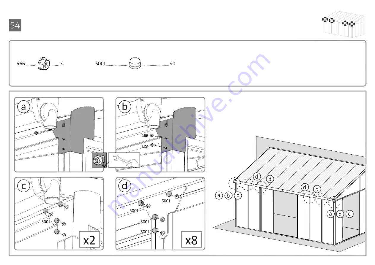 Palram CANOPIA SANREMO 10x18/3x5.46 Скачать руководство пользователя страница 105