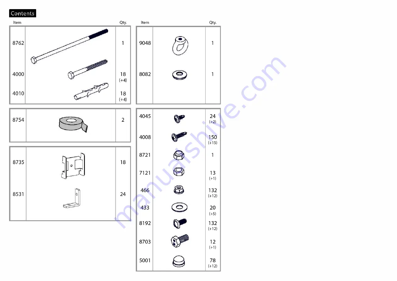 Palram GARDA 17x20 How To Assemble Download Page 19