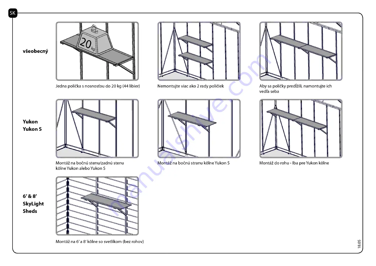 Palram General Manual Download Page 32