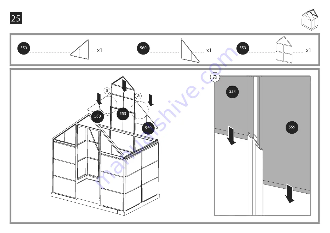 Palram Harmony 6'x4' Manual Download Page 69