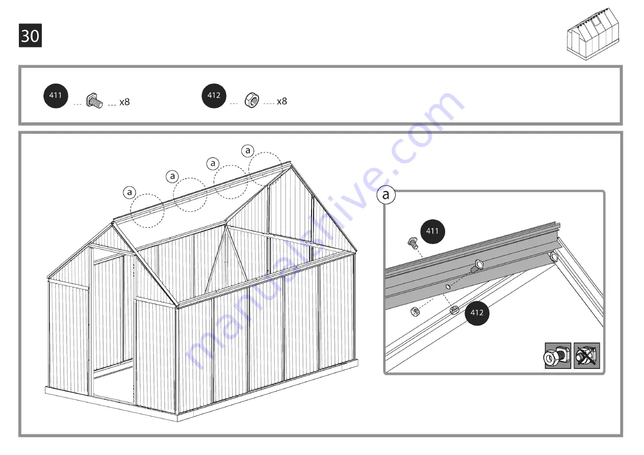 Palram Mythos 6'x10' Скачать руководство пользователя страница 35