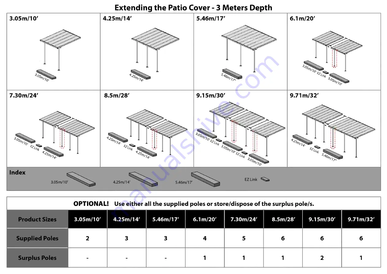 Palram Olympia Manual Download Page 2