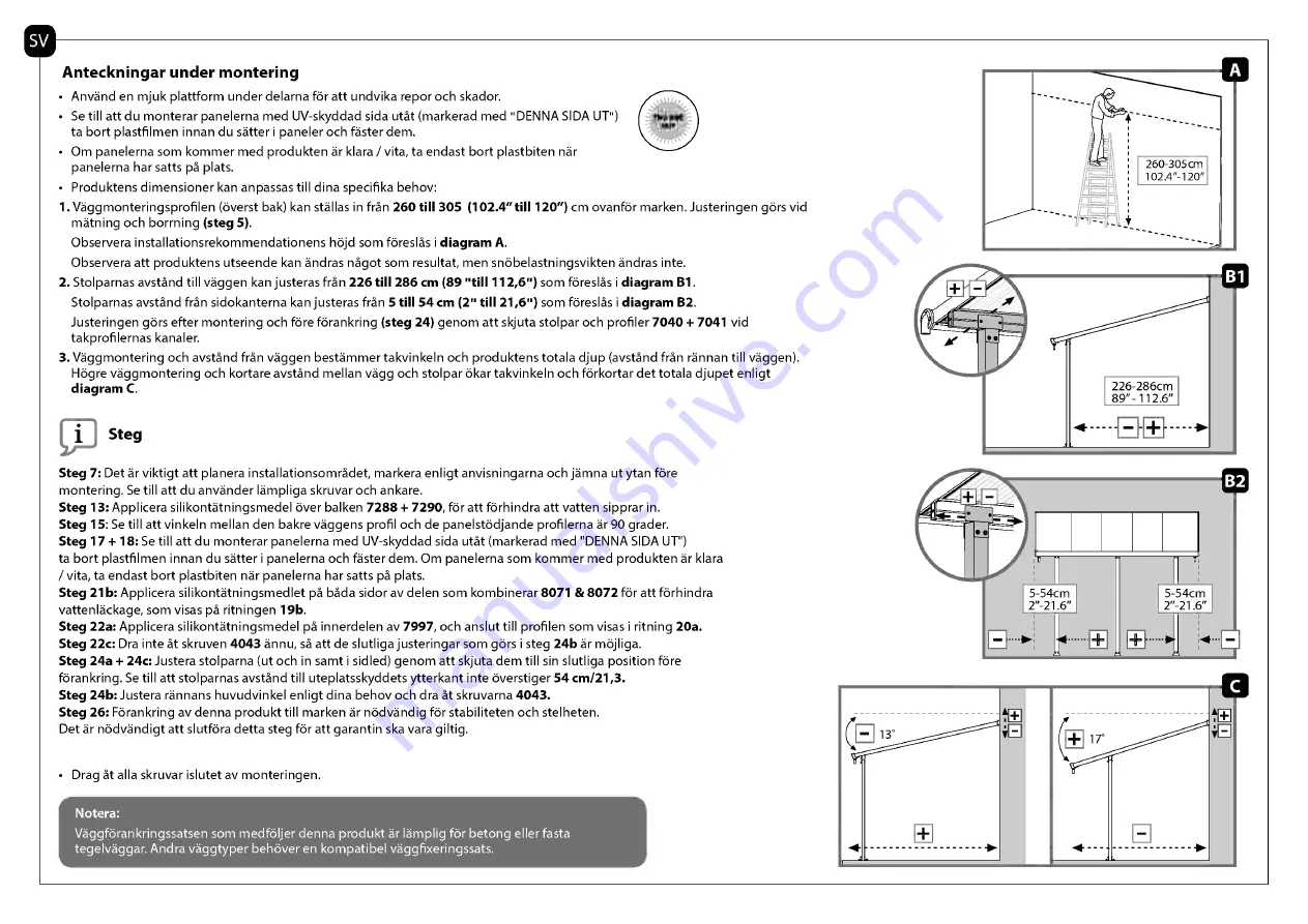 Palram Olympia Manual Download Page 19