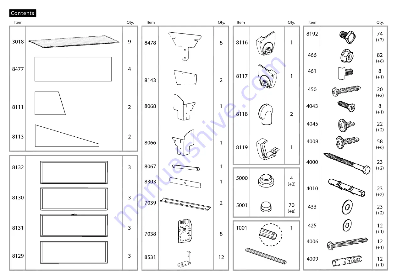 Palram SanRemo 3x5.46 Manual Download Page 44