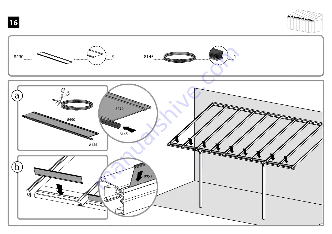 Palram SanRemo 3x5.46 Скачать руководство пользователя страница 60