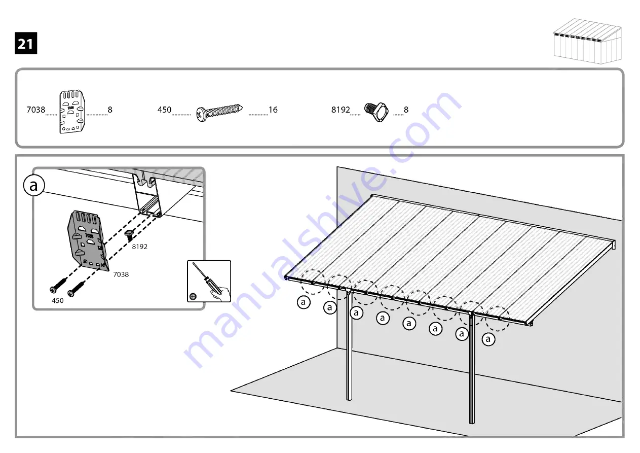 Palram SanRemo 3x5.46 Скачать руководство пользователя страница 65