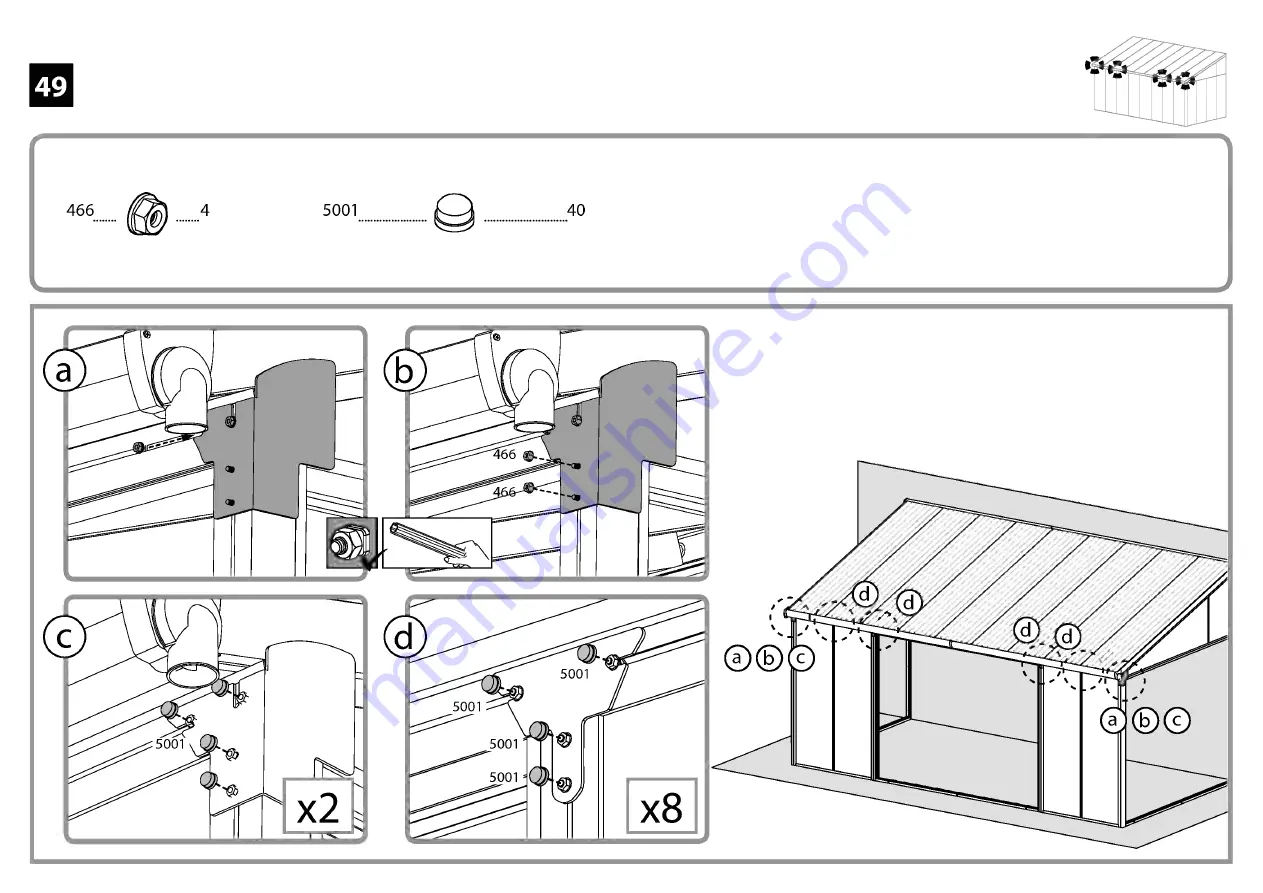 Palram SanRemo 3x5.46 Manual Download Page 93