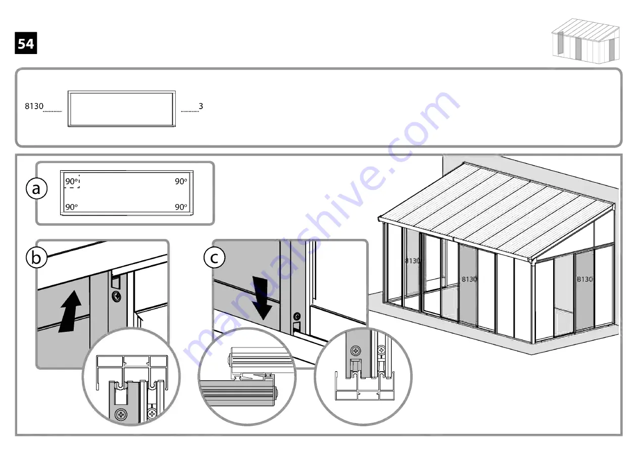 Palram SanRemo 3x5.46 Manual Download Page 98