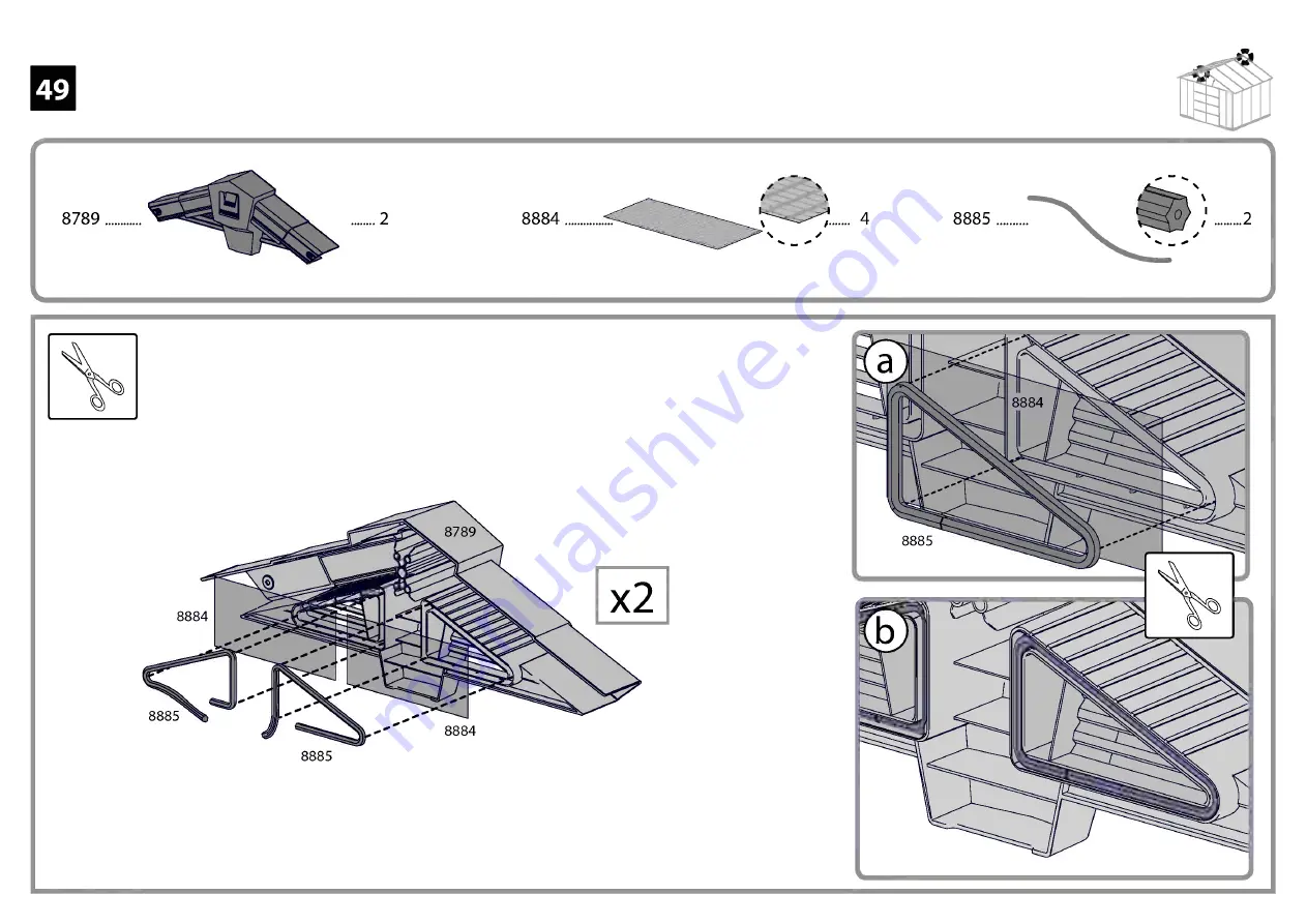 Palram Yukon Instructions Manual Download Page 74