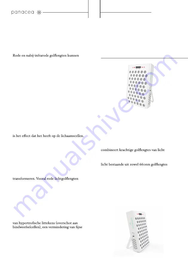 Panacea A300 User Manual Download Page 19