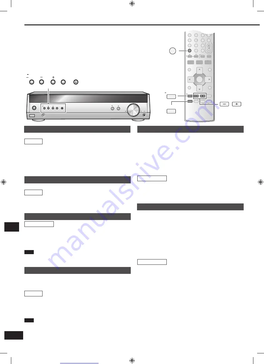 Panaconic SC-HT40 Operating Instructions Manual Download Page 16