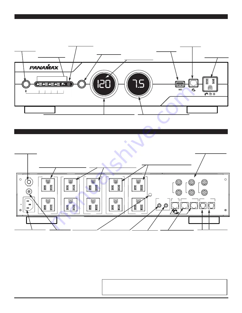 Panamax M5300-PM Manual Download Page 10