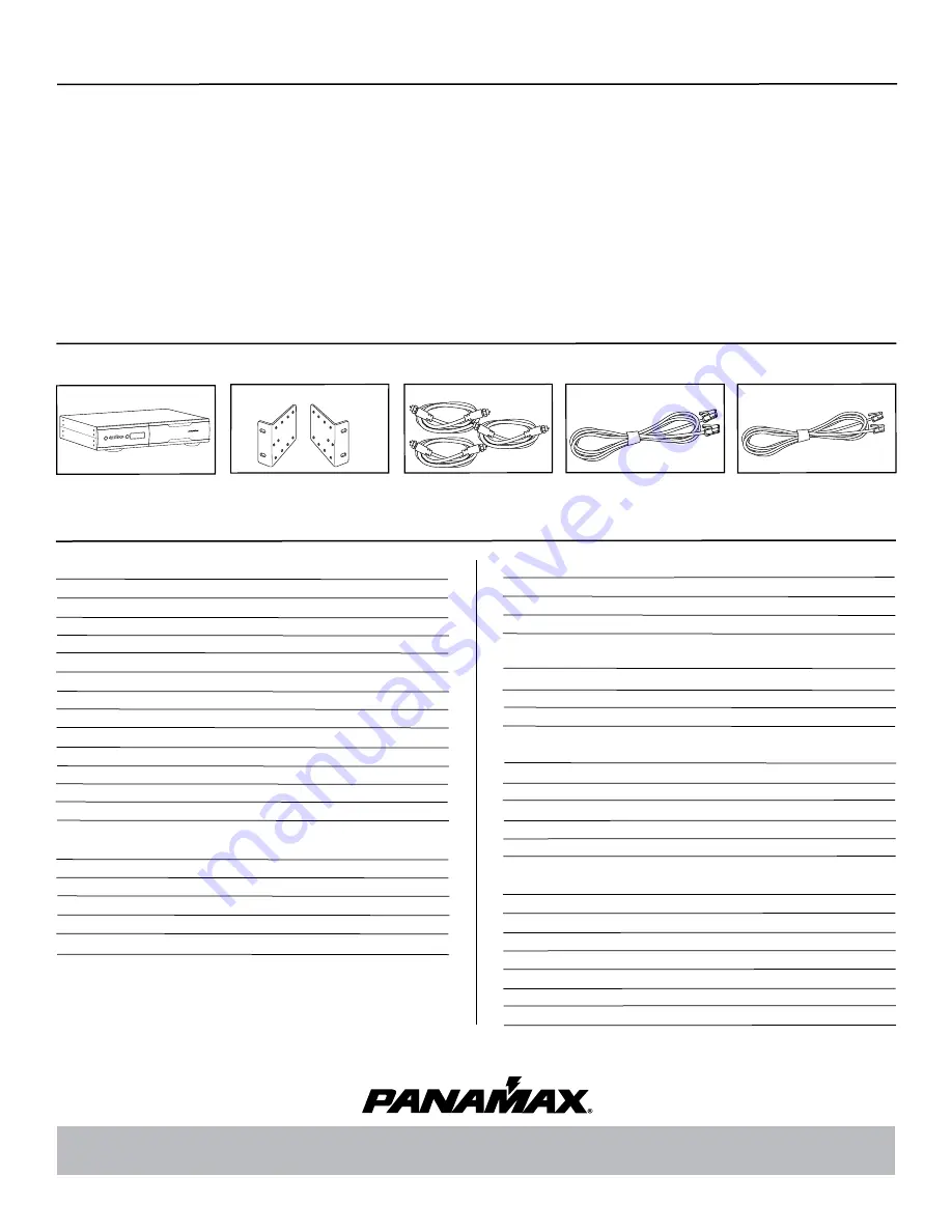 Panamax MX5102 Instructions Manual Download Page 10