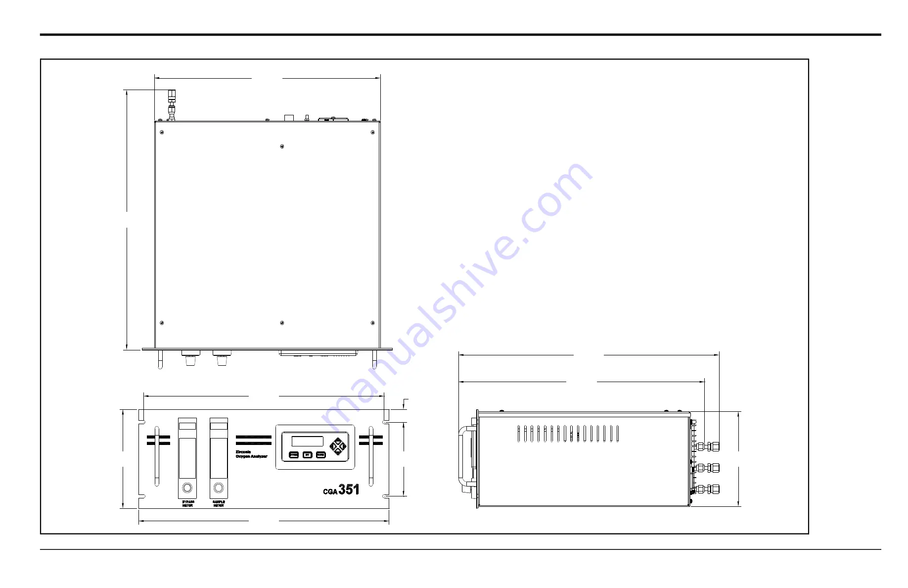 Panametrics CGA 351 Скачать руководство пользователя страница 109