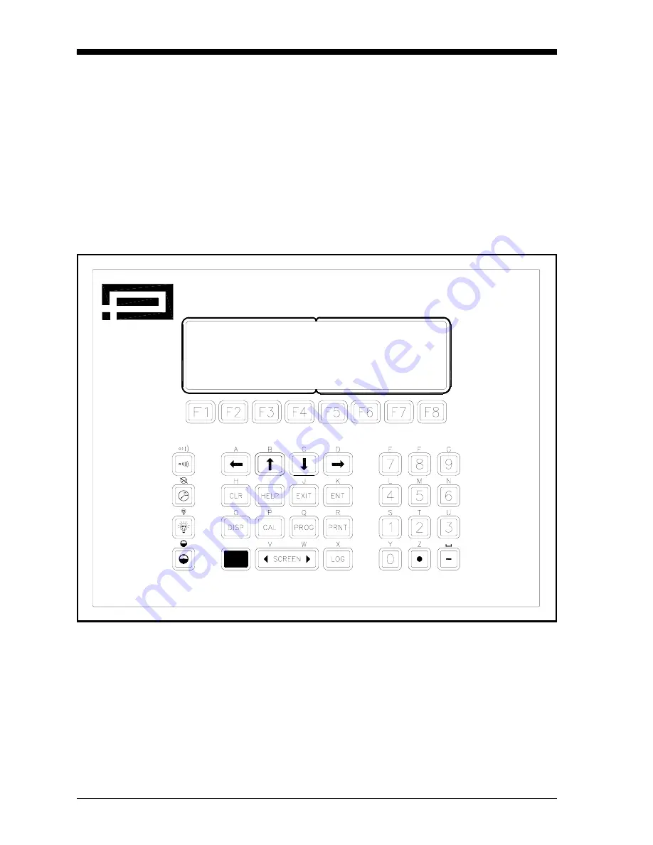 Panametrics GF868 Programming Manual Download Page 9