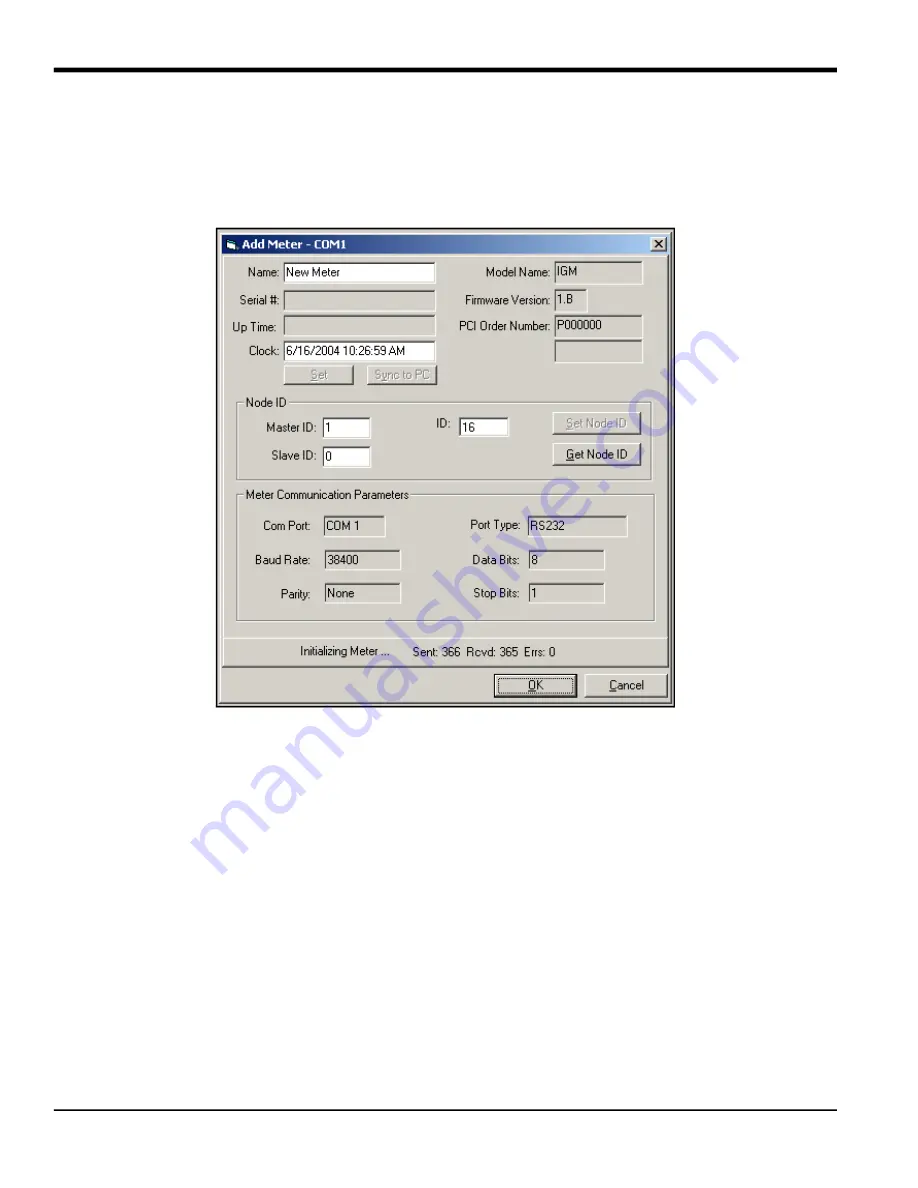 Panametrics Sentinel User Manual Download Page 46