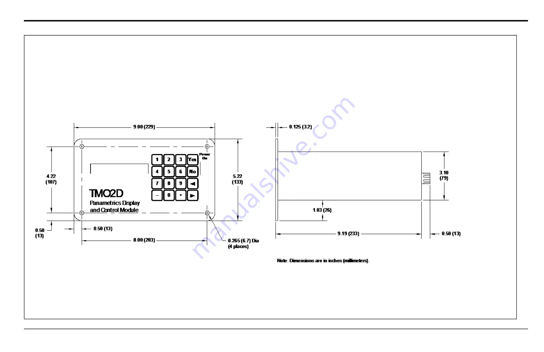 Panametrics TMO2D Скачать руководство пользователя страница 79